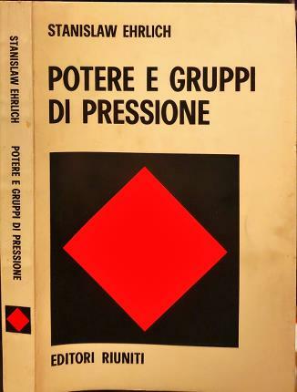 Potere e gruppi di pressione.