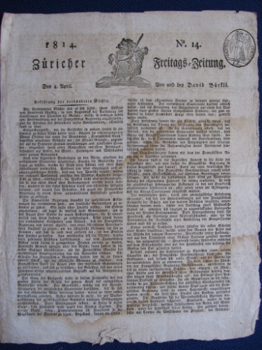 Zuricher Freitags-Zeitung.