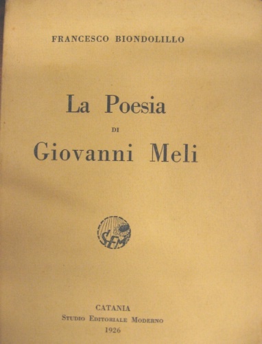 La poesia di Giovanni Meli.