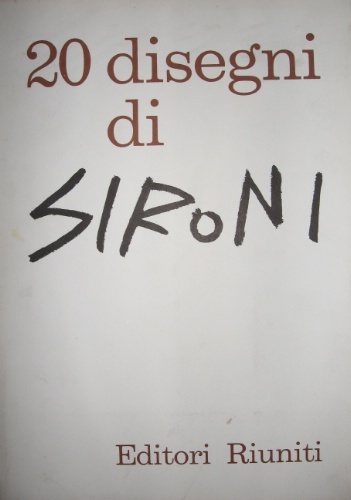 20 disegni. Presentati da Corrado Cagli.