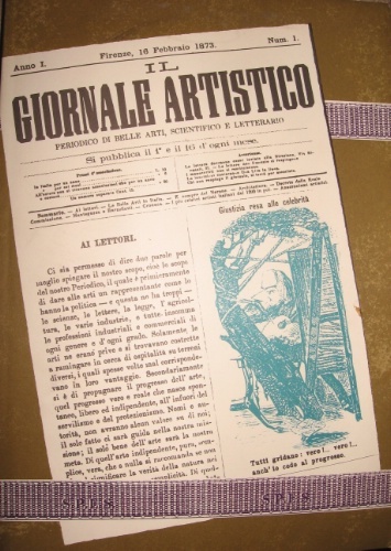 Il giornale artistico. 1873-1874. Nota critica di Fernando Tempesti.