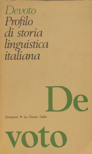 Profilo di storia linguistica italiana.