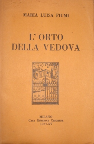 L’orto della vedova.