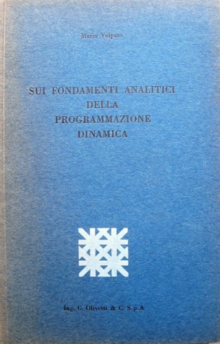 Sui fondamenti analitici della programmazione dinamica.