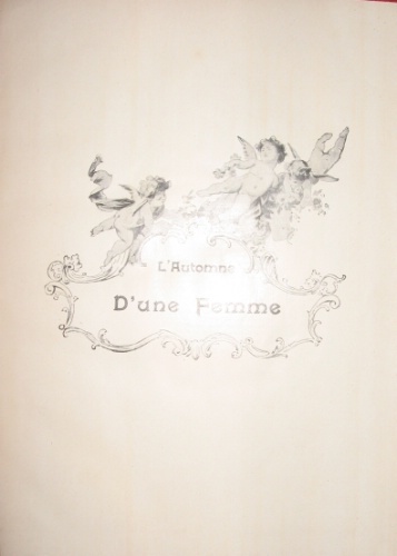 Amour d’automne. UNITO A: Villa Tranquille. Illustrations de P. Kauffmann. …