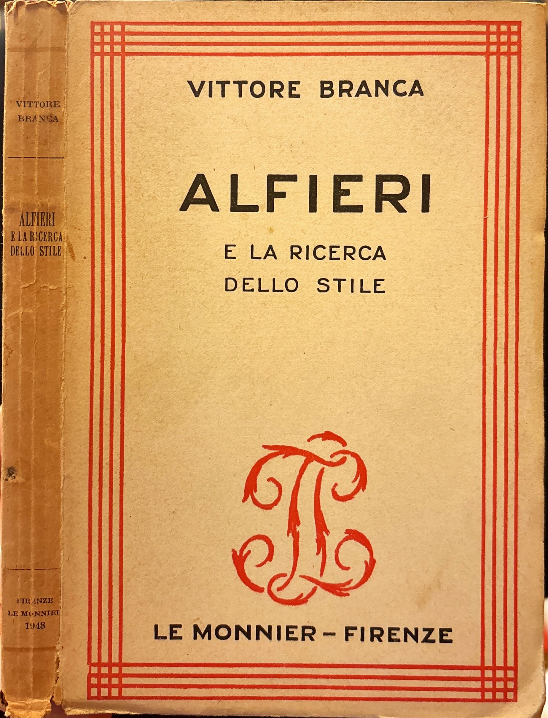 Alfieri e la ricerca dello stile.