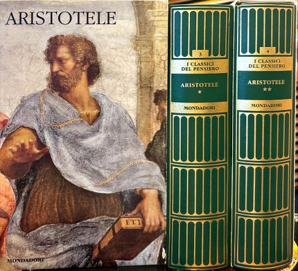 Aristotele. Volume I e II. Due volumi.