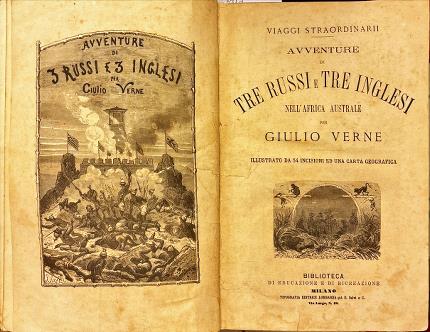 Avventure di tre Russi e tre Inglesi nell'Africa Australe.-Una città …