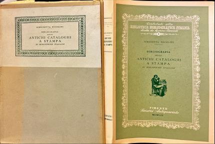 Bibliografia degli Antichi Cataloghi a stampa di biblioteche italiane.
