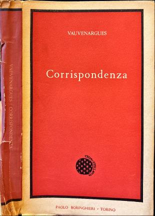 Corrispondenza. Vauvenargues.