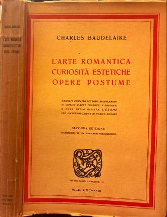 Curiosità estetiche l'arte romantica opere postume.