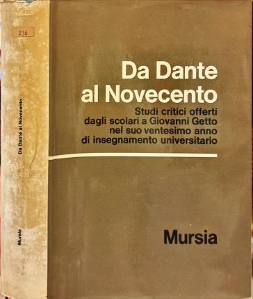 Da Dante al Novecento.