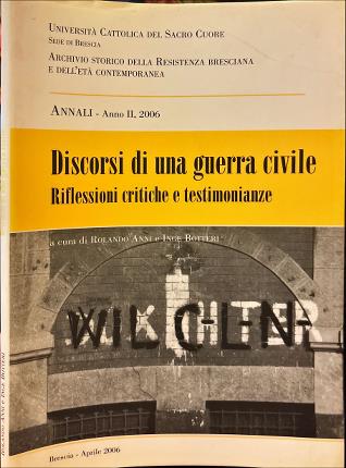 Discorsi di una guerra civile.