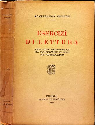 Esercizi di lettura.