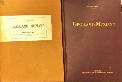 Girolamo Muziano 1528-1592. Note e documenti.