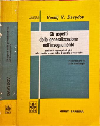 Gli aspetti della generalizzazione nell'insegnamento.