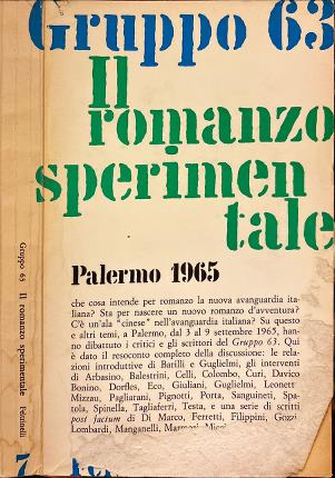 Gruppo 63. Il romanzo sperimentale.