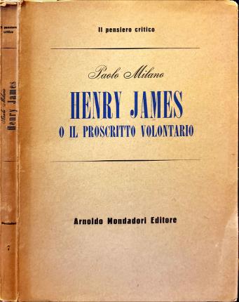 Henry James o il proscritto volontario.