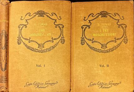I tre moschettieri. Due volumi.