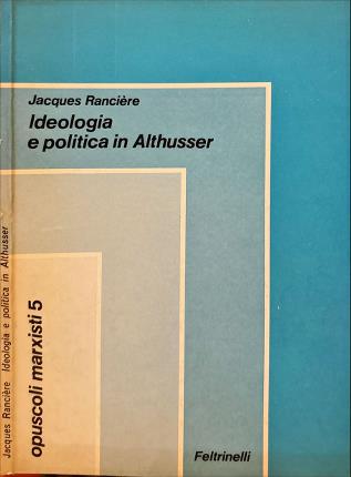 Ideologia e politica in Althusser.