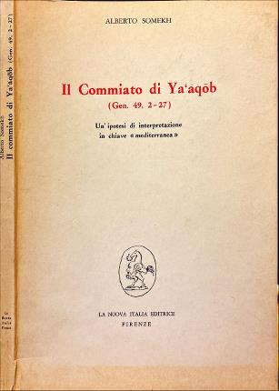 Il Commiato di YA'AQOB (Gen. 49,2-27).