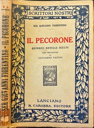 Il pecorone.