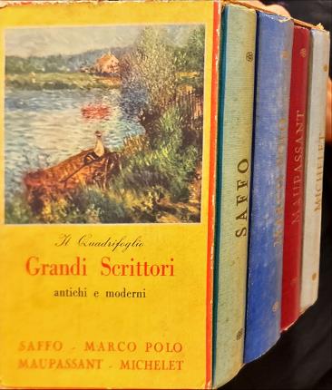 Il Quadrifoglio. I canti di Saffo ed altri lirici greci. …