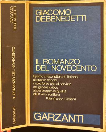 Il romanzo del Novecento.