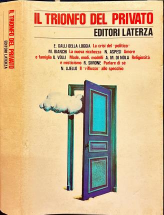 Il trionfo del privato.