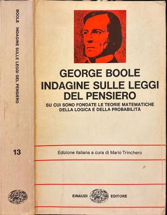 Indagine sulle leggi del pensiero.