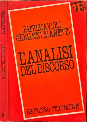 L'analisi del discorso.