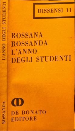 L'anno degli studenti.