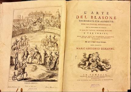 L'Arte del Blasone dichiarata per alfabeto con le figure necessarie.