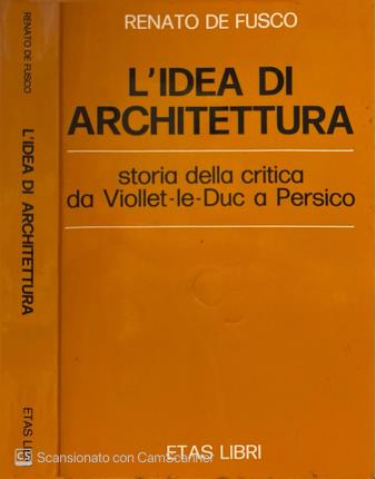 L'idea di architettura.