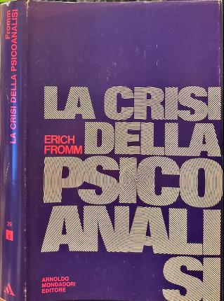 La crisi della psicoanalisi.