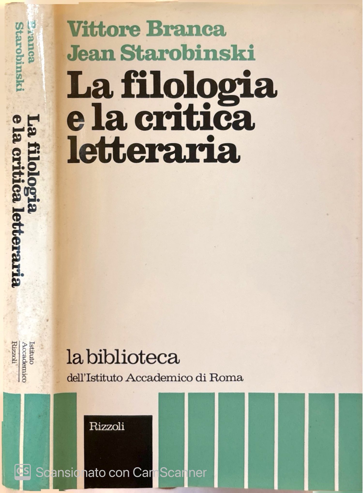 La filologia e la critica letteraria.