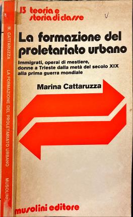 La formazione del proletariato urbano.