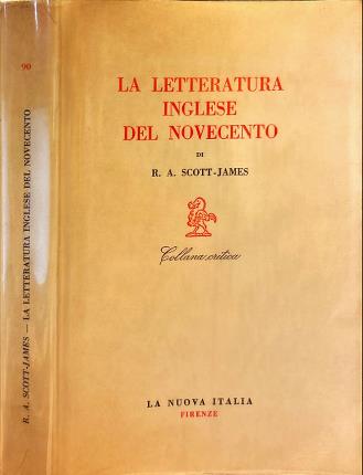 La letteratura inglese del Novecento.