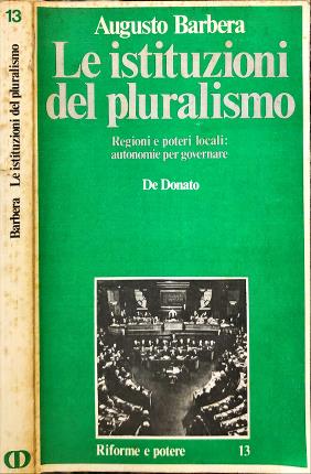 Le istituzioni del pluralismo.