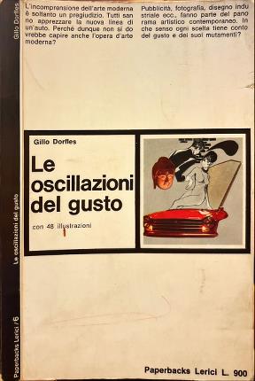 Le oscillazioni del gusto.