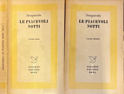 Le piacevoli notti. Due volumi.