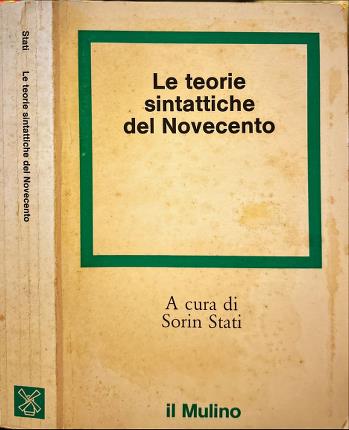 Le teorie sintattiche del Novecento.
