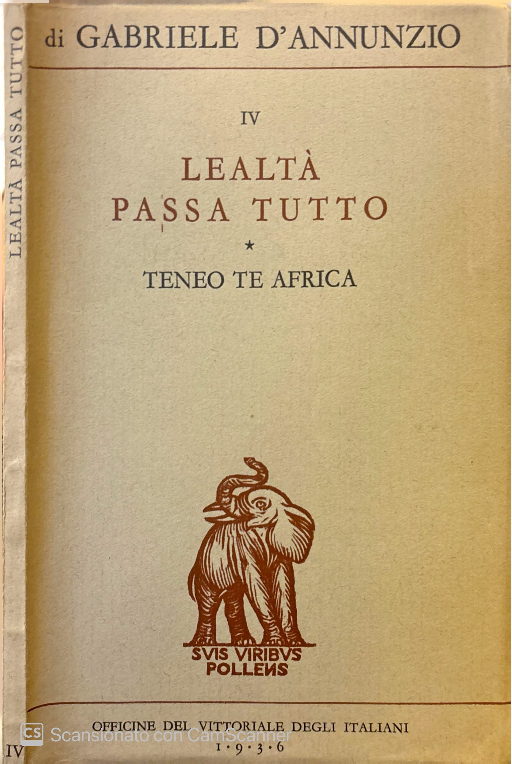 Lealtà passa tutto. Teneo te Africa.