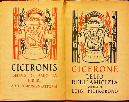 Lelio dell'amicizia versione di Luigi Pietrobono.