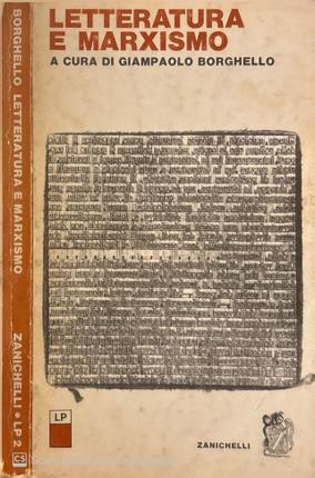 Letteratura e marxismo.