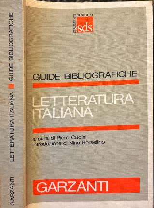 Letteratura italiana.