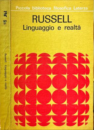 Linguaggio e realtà.