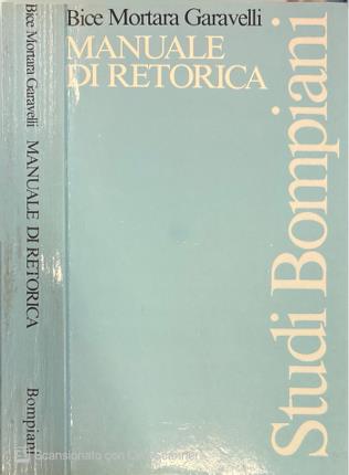 Manuale di retorica.