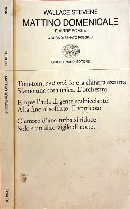 Mattino domenicale e altre poesie.