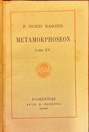 Metamorphoseon. Libri XV.